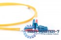 Patchcord FO SM 09/125 OS2 LC-LC duplex 1m Żółty