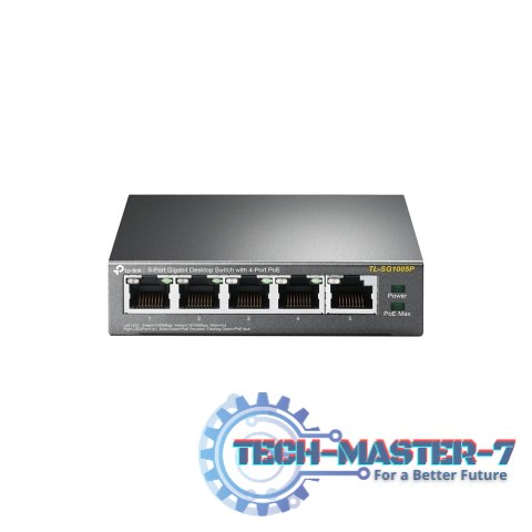 Przełącznik SG1005P 5 x GE (4 x PoE) Przełącznik SG1005P 5 x GE (4 x PoE)