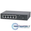 Switch Gigabit 5x10/100/1000 RJ45 PoE+ 1XPD 4xPSE 68W