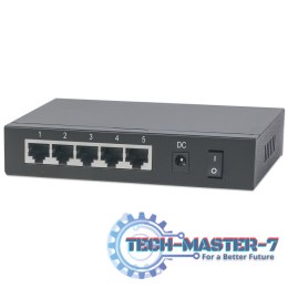 Switch Gigabit 5x10/100/1000 RJ45 PoE+ 1XPD 4xPSE 68W