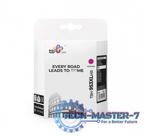 Tusz do HP OJ 8710 AiO TBH-953XLMR magenta refabrykowany