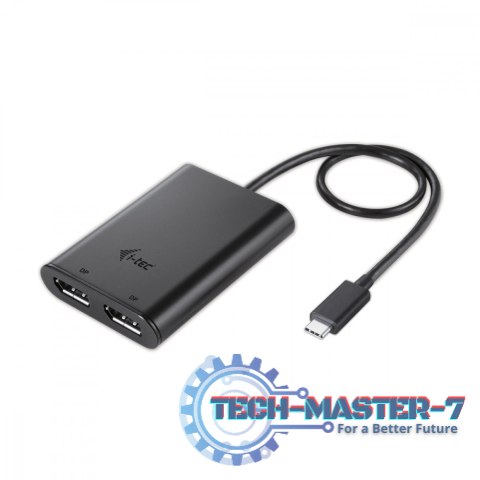 USB-C dual Display Port Video Adapter 2x Display Ports 4K Ultra HD kompatybilny Thunderbolt3