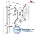 Uchwyt TV 32"-55" z półką na DVD 30kg VESA 400x400 MC-772