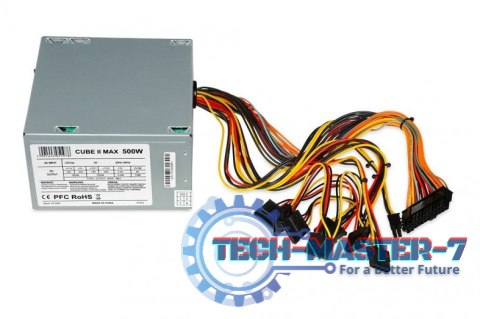 Zasilacz 500 W CUBE II 12 CM FAN Zasilacz 500 W CUBE II 12 CM FAN