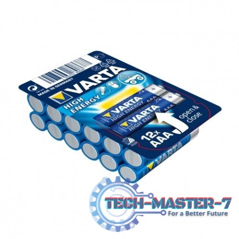Baterie alkaliczne VARTA R3 (AAA) 12sztuk HIGH ENERGY Baterie alkaliczne VARTA R3 (AAA) 12sztuk HIGH ENERGY
