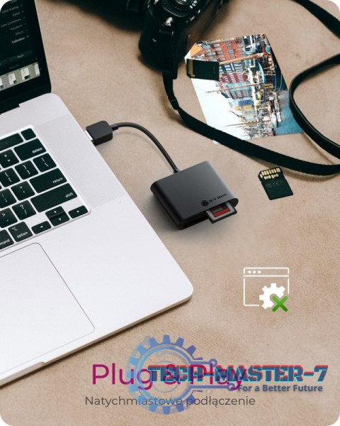 Czytnik kart IB-CR301-U3 USB 3.0 Czytnik kart IB-CR301-U3 USB 3.0