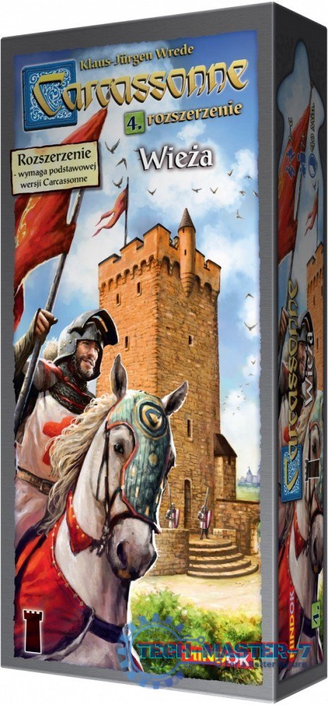 Gra Carcassonne PL 4. Wieża, Edycja 2