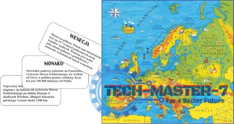 Gra Palcem po mapie - Europa Gra Palcem po mapie - Europa
