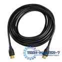 Kabel HDMI 2.0 Ultra HD 4Kx2K, 3D, Ethernet, 1m