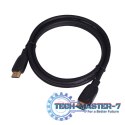 Kabel HDMI v2.0 pozłacany 1.8 m