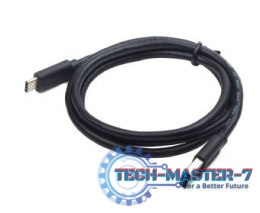 Kabel USB 3.0 typ C AM/CM/0.5m/czarny