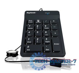 Klawiatura ACK-118BK2 odporna na kurz, IP64