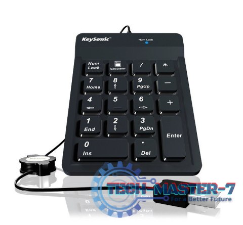 Klawiatura ACK-118BK2 odporna na kurz, IP64 Klawiatura ACK-118BK2 odporna na kurz, IP64
