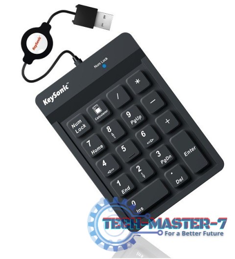 Klawiatura ACK-118BK2 odporna na kurz, IP64 Klawiatura ACK-118BK2 odporna na kurz, IP64