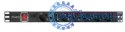 Listwa zasilająca Rack PDU 19" 1U 10A 7X SCHUKO 2m czarny C14