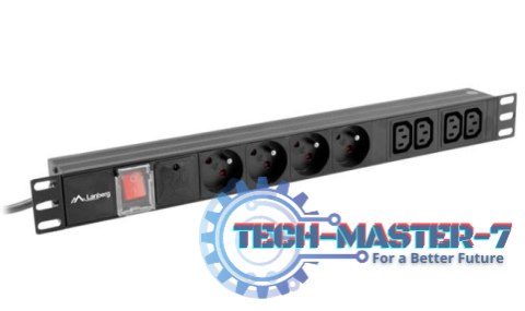 Listwa zasilająca Rack PDU 1U 10A 4X 230V PL 4X IEC C13 2m C14 czarna Listwa zasilająca Rack PDU 1U 10A 4X 230V PL 4X IEC C13 2m C14 czarna