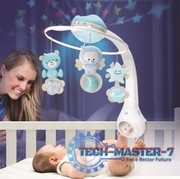 Muzyczna karuzelka Infantino 3w1 niebieska