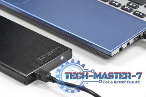 Obudowa zewnętrzna USB 2.0 na dysk SSD/HDD 2.5" SATA II, 9.5/7.5mm, aluminiowa Obudowa zewnętrzna USB 2.0 na dysk SSD/HDD 2.5" SATA II, 9.5/7.5mm, aluminiowa