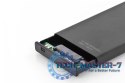 Obudowa zewnętrzna USB 2.0 na dysk SSD/HDD 2.5" SATA II, 9.5/7.5mm, aluminiowa