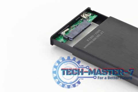 Obudowa zewnętrzna USB 2.0 na dysk SSD/HDD 2.5" SATA II, 9.5/7.5mm, aluminiowa Obudowa zewnętrzna USB 2.0 na dysk SSD/HDD 2.5" SATA II, 9.5/7.5mm, aluminiowa