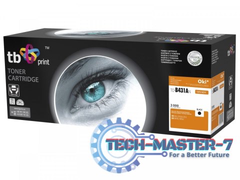 Toner do OKI B411/B431 TO-B431AN BK 100% nowy