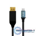Adapter kablowy USB-C 3.1 do Display Port 4K/60Hz 150cm