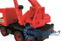 Dźwig czerwony 38 cm Middle Truck w kartonie