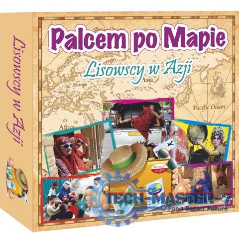 Gra Palcem po mapie - Lisowscy w Azji Gra Palcem po mapie - Lisowscy w Azji