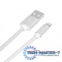 Kabel Lightning-USB 1.5m srebrny MFi