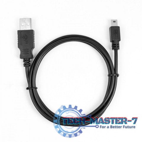 Kabel USB - Mini USB 1m. czarny Kabel USB - Mini USB 1m. czarny