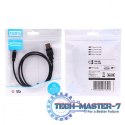Kabel USB - Mini USB 1m. czarny