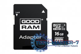 Karta microSDHC 16GB CL10 + adapter
