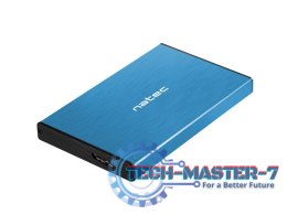 Kieszeń zewnętrzna HDD/SSD Sata Rhino Go 2,5 USB 3.0 niebieska