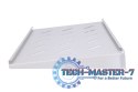 Półka rack 1U do szaf wiszących szara 25 cm