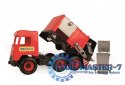 Śmieciarka czerwona Middle Truck w kartonie