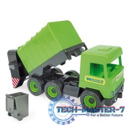 Śmieciarka zielona Middle Truck w kartonie