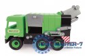 Śmieciarka zielona Middle Truck w kartonie