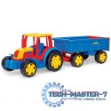 Traktor z przyczepą 120 cm Gigant pudełko