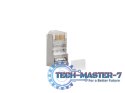 Wtyk sieciowy RJ45 8P8C kat.6 FTP (100szt) z prowadnic do linki i do drutu