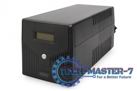 Zasilacz awaryjny UPS Line-Ineractive LCD, 1500VA/900W, 2x12V/9Ah, AVR, 4xSCHUKO, USB, RS232, RJ45