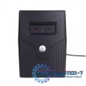 Zasilacz awaryjny UPS Line-Ineractive LED, 600VA/360W, 1x12V/7Ah, AVR, 2xSCHUKO, USB, RJ11