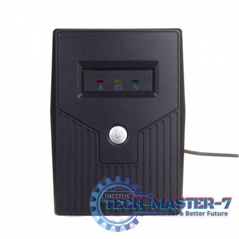 Zasilacz awaryjny UPS Line-Ineractive LED, 600VA/360W, 1x12V/7Ah, AVR, 2xSCHUKO, USB, RJ11