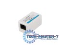 Adapter złączka sieciowa RJ45 x2 kat.5e