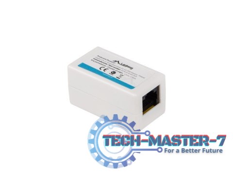 Adapter złączka sieciowa RJ45 x2 kat.6