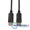 Kabel DisplayPort 1.2 M/M, 4K2K, 5m, czarny