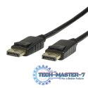 Kabel DisplayPort 1.2 M/M, 4K2K, 5m, czarny