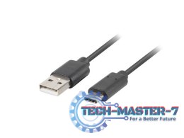 Kabel USB CM - AM 3.1 1.8m czarny, pełna miedź