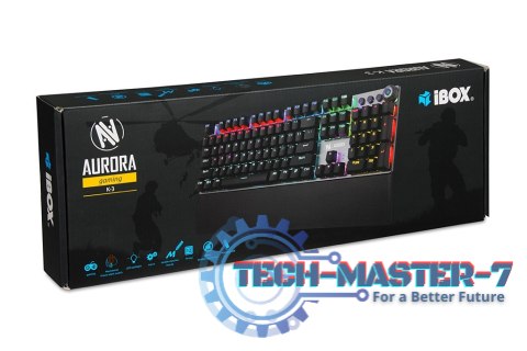 Klawiatura Aurora K-3 Gaming mechaniczna Klawiatura Aurora K-3 Gaming mechaniczna
