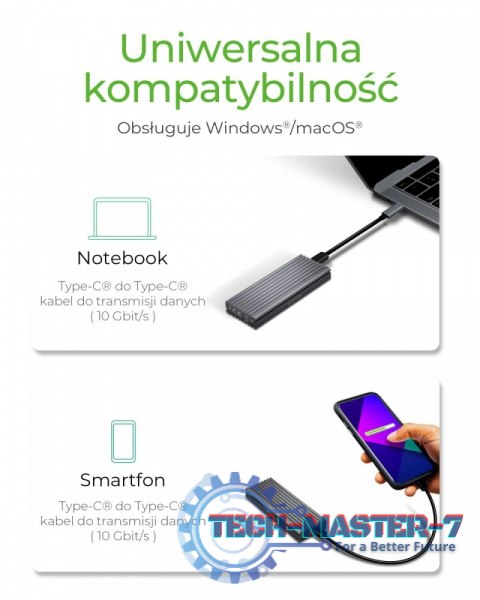 Obudowa IB-1817M-C31 M.2 NVMe SSD Obudowa IB-1817M-C31 M.2 NVMe SSD