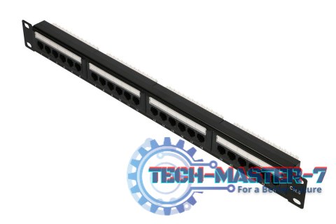 Patchpanel 24 porty CAT6 UTP V2